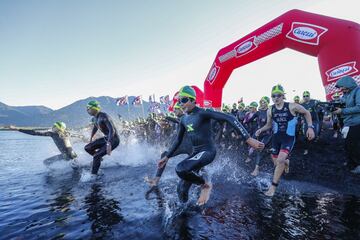 El Carozzi Kids Challenge reunió a cerca de 600 jóvenes y niños, en diversas categorías, desde los 6 hasta los 19 años. Así comienzan 4 días de actividad, que tendrán como espectáculo central el Ironman de Pucón.