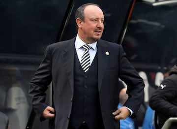 Newcastle United's Spanish manager Rafa Benitez