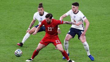 Hojbjerg: "Esto es una mierda".