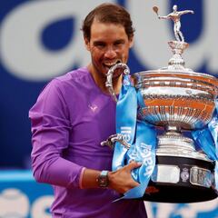 Nadal lands 12th Barcelona Open title after saving championship point