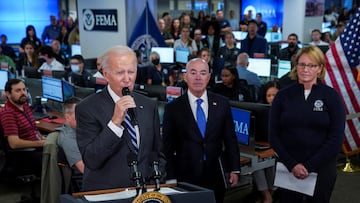 Biden pledges additional support for Florida and South Carolina