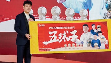 Wu Lei, el Cristiano chino: ya tiene cinco Balones de Oro
