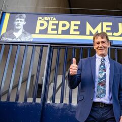 Pepe Mejías inaugura la puerta de Carranza con su nombre
