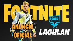 Fortnite: skin Lachlan anunciado de forma oficial tras filtrarse