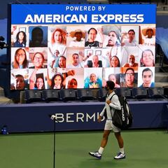Fans en un Grand Slam en tiempos de coronavirus
