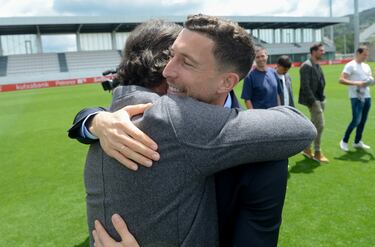 Despedida de Óscar de Marcos.