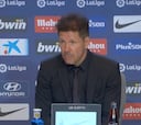 Simeone: "Se van mis jugadores"
