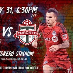 Toronto FC y Xolos sostendrán partido amistoso