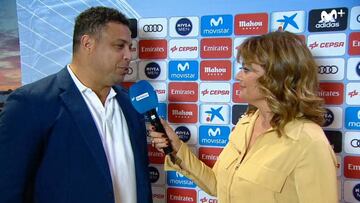 Ronaldo: "Todo el mundo disfrutó la remontada del Barça"