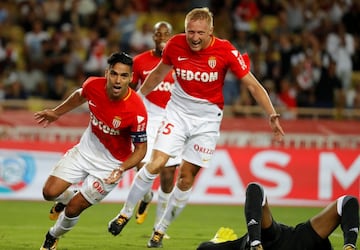 Falcao, goleador de la Ligue 1 con 7 goles en 4 partidos