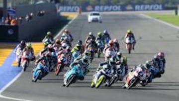 Moto3 depar&oacute; emoci&oacute;n hasta el final el a&ntilde;o pasado.
 