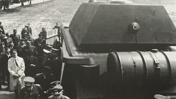 panzerkampfwagen viii maus tanque alemania nazi adolf hitler