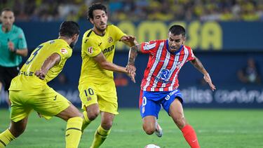 Correa, ante el Villarreal.
