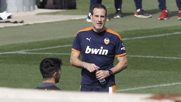 05/05/21
 VALENCIA CF
 CIUDAD DEPORTIVA
 ENTRENAMIENTO PUERTA CERRADA
 VORO
 CARLOS SOLER