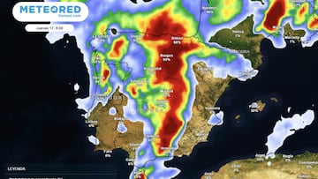 El tiempo 17/10/2024