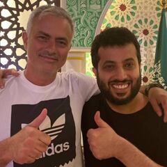 Mourinho se reúne con el jeque del Almería: "Aquí yo no soy The Special One"