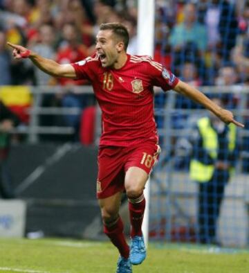 Jordi Alba marcó el 1-0.