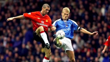 Erling Haaland has 14 goals in 10 games for Manchester City - already quite a lot more than his father, midfielder Alf-Inge, scored for the Premier League club.