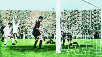 El gol de Gento que le dio la tercera Copa de Europa al Madrid.