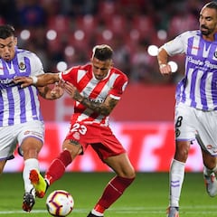 La defensa del Valladolid seca a un Girona que quiso, pero no supo