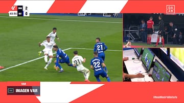 01/12/2024
Real Madrid Getafe
Liga Primera Divisin
No penalti VAR