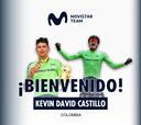 El Movistar ficha como stagiaire al colombiano Kevin Castillo