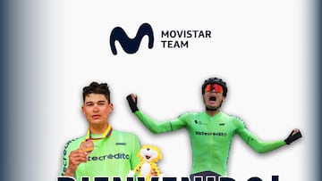 El Movistar ficha como stagiaire al colombiano Kevin Castillo