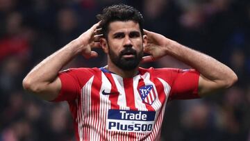 Diego Costa, jugador del Atlético de Madrid.