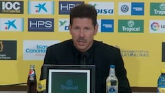 Simeone: "No me canso de alabar a estos jugadores; son increíbles"