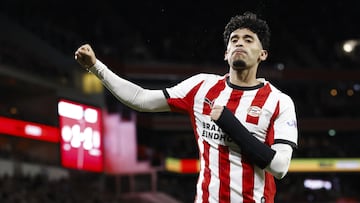 Con un nuevo título de la Eredivisie ya asegurado, el PSV se divierte y golea al Zwolle. Pepi se manda un doblete y mete presión a Pochettino. (Photo by MAURICE VAN STEEN / ANP / AFP) / Netherlands OUT