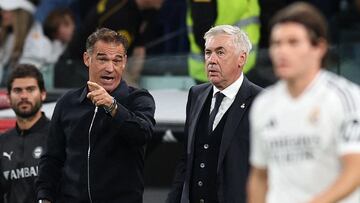 García Plaza y Ancelotti.