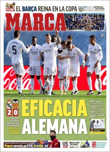 "Un paseo sin rival"... las portadas deportivas de hoy