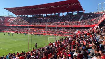 La afici&oacute;n en el S&aacute;nchez Pizju&aacute;n. 