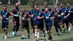 La Selección se sometió a un control antidopaje sorpresa