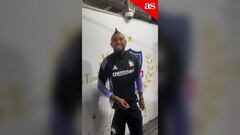 Le preguntamos a Arturo Vidal por sus molestias físicas y su respuesta sacó más risas que George Harris en Viña