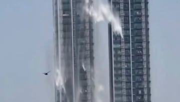 Impresionantes momentos del terremoto que afectó Bangkok