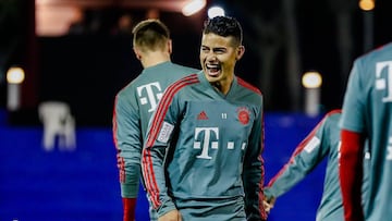 James Rodr&iacute;guez, jugador del Bayern M&uacute;nich