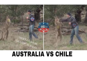 Los memes que deja el Chile - Australia de Confederaciones