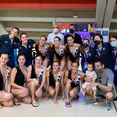 El equipo de sincro, a un paso de volver a ser olímpico