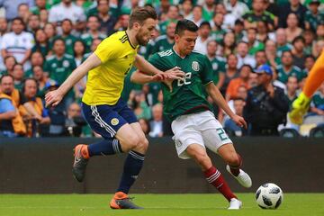 Crónica en imágenes del México vs Escocia