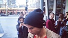 Cristiano ya está en Melbourne