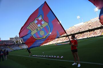 La XVIII edición del Trofeo Joan Gamper se juega en el Estadi Olympic de Montjuic.