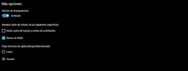 Así se activa el tema oscuro de Windows 10