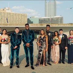 JuJu Smith-Schuster acompaña a joven a su baile de graduación