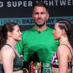 Katie Taylor to activate rematch clause against Chantelle Cameron