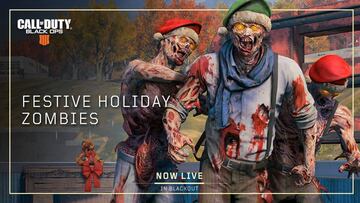 Black Ops 4 recibe a Papá Noel por Navidad... en versión zombie