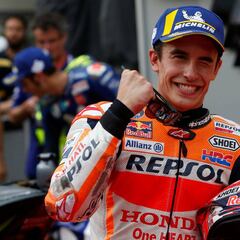 Marc Márquez vuelve a subirse a la moto