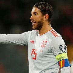 Ramos iguala a Casillas con 121 victorias con la Selección