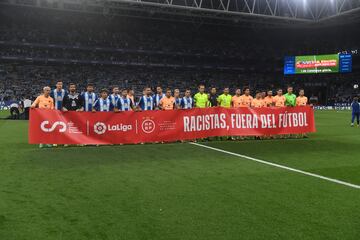 Partido de LaLiga entre el Espanyol y el Atlético de Madrid.