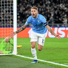 Immobile clasifica a la Lazio